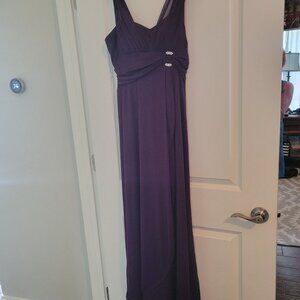 Betsy and Adam Plum Gown 12 Mother of the Bride